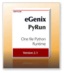 eGenix PyRun 2.1 - One file Python Runtime